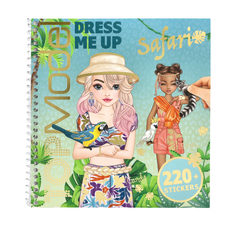 TOPModel Dress Me Up Sticker- buch