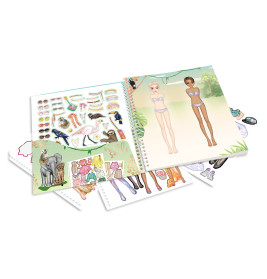 TOPModel Dress Me Up Sticker- buch