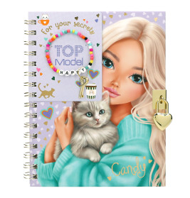 TOPModel Tagebuch mit Schloss und Armban