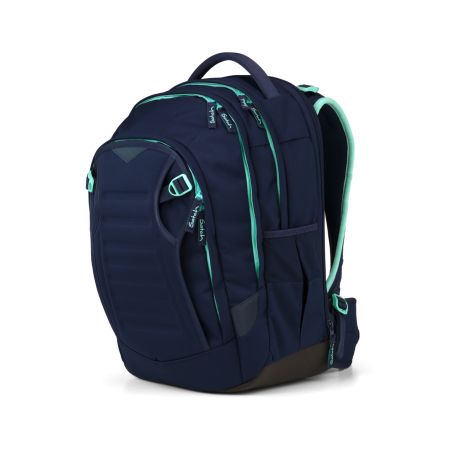 satch Match Plus Schulrucksack Ocean Mint – Ergonomisch, nachhaltig & erweiterbar (30+5L)