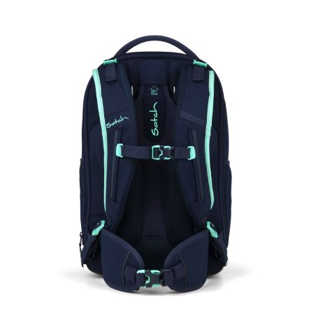 satch Match Plus Schulrucksack Ocean Mint – Ergonomisch, nachhaltig & erweiterbar (30+5L)