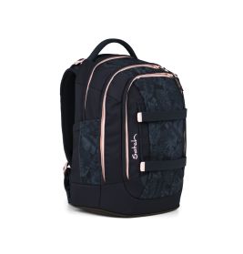 Satch Pack Schulrucksack Midnight Jungle: Ergonomisch, mitwachsend, nachhaltig & 30L Volumen