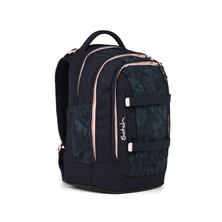 Satch Pack Schulrucksack Midnight Jungle: Ergonomisch, mitwachsend, nachhaltig & 30L Volumen