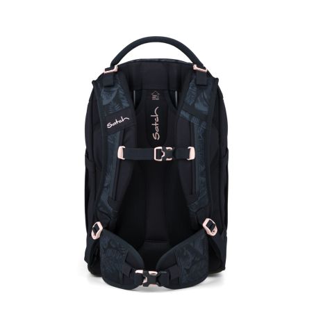 Satch Pack Schulrucksack Midnight Jungle: Ergonomisch, mitwachsend, nachhaltig & 30L Volumen