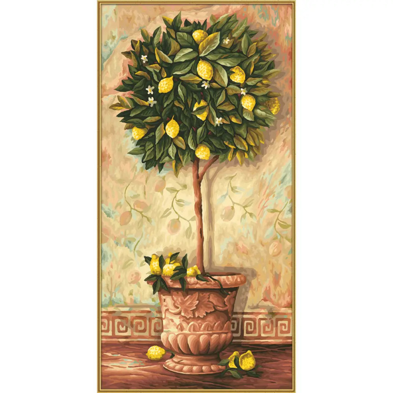 Malen nach Zahlen - Citrus Limonum