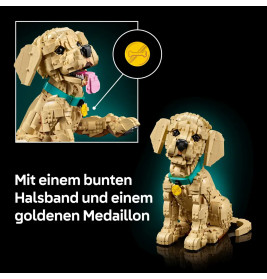 LEGO® Icons 11384 Golden Retriever Welpe
