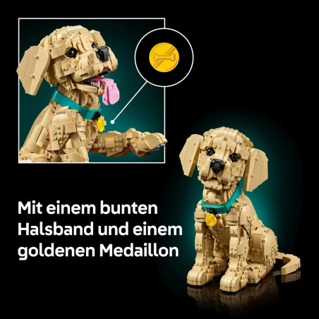 LEGO® Icons 11384 Golden Retriever Welpe