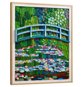 LEGO® ART 31220 Claude Monet, Brücke über einen Seerosenteich