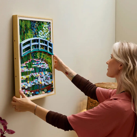 LEGO® ART 31220 Claude Monet, Brücke über einen Seerosenteich