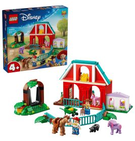 LEGO Disney Pixar Blazes Pferderanch (43304) – Bauspielzeug für kleine Baumeister