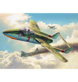 Model Set Focke-Wulf TL Jäger Flitzer- P-Series, Revell Modellbausatz mit Basiszubehör