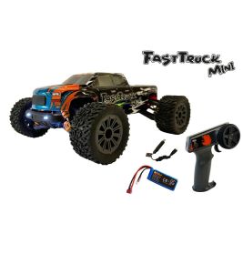 DF-Models FastTruck Mini 1:16 4WD RTR – RC Truck Ready-to-Run mit 2,4 GHz Fernsteuerung