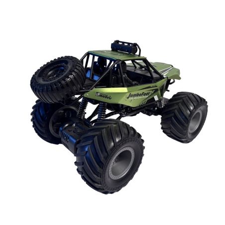 df models Jumbo Foot V2 Off-Roader 1:10 Grün – Ferngesteuerter Monstertruck