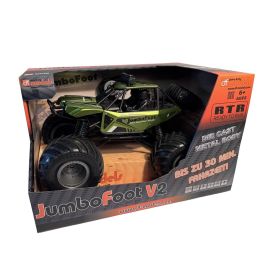 df models Jumbo Foot V2 Off-Roader 1:10 Grün – Ferngesteuerter Monstertruck