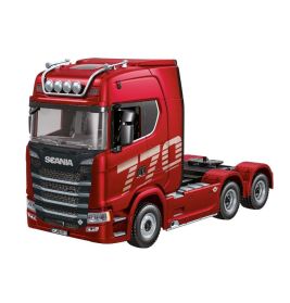 DF-Models Scania 770S V8 LKW 1:18 RTR rot | Detailgetreues RC Modell mit Sound & Licht