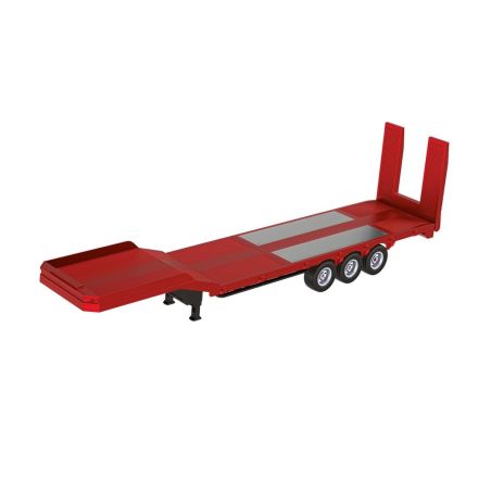 DF-Models Trailer rot 1:18 | Passend für Scania 770S V8 LKW | RC Modellbau