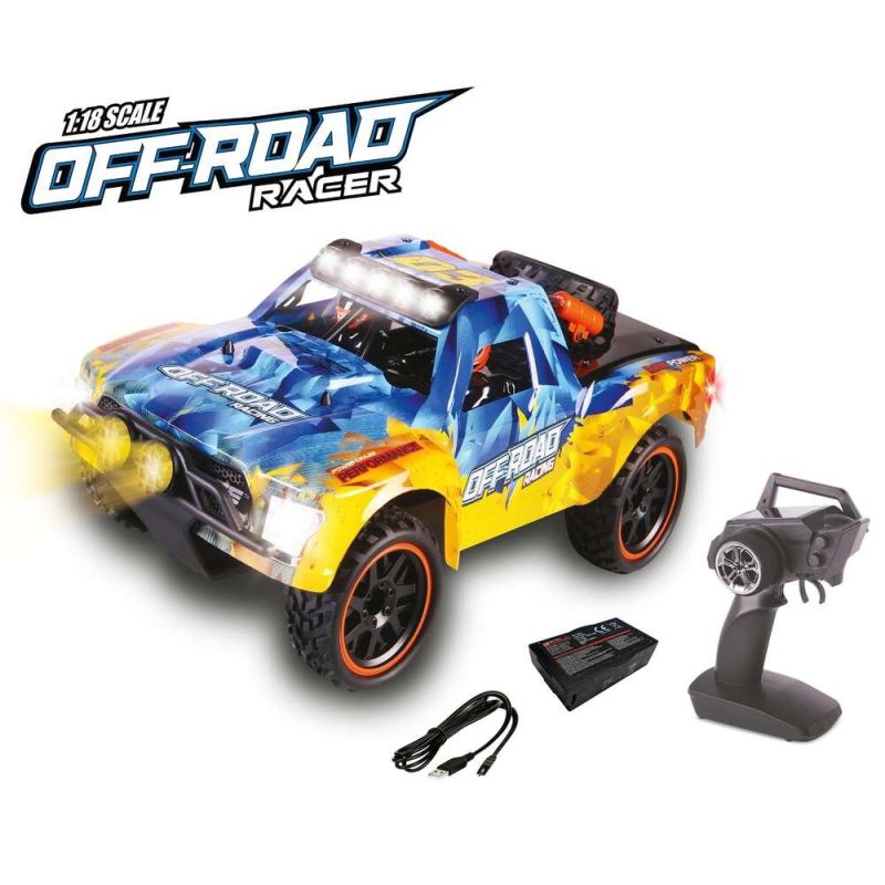 DF-Models Off-Road Racer RTR 1:18 mit Licht, Sound & Allrad – Ready-to-Run | 4250684199491