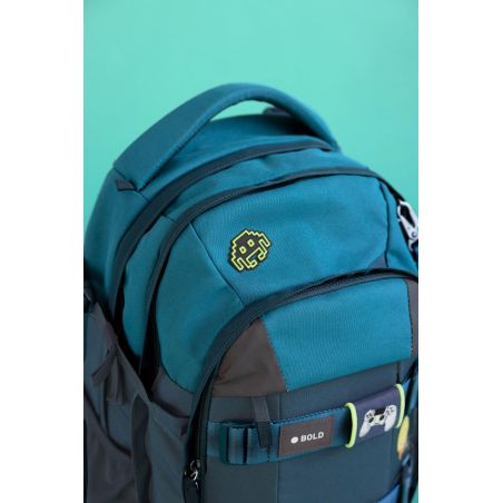 Lässig Schulrucksack Origin Bold Dark Blue – Ergonomisch, geräumig & stylisch