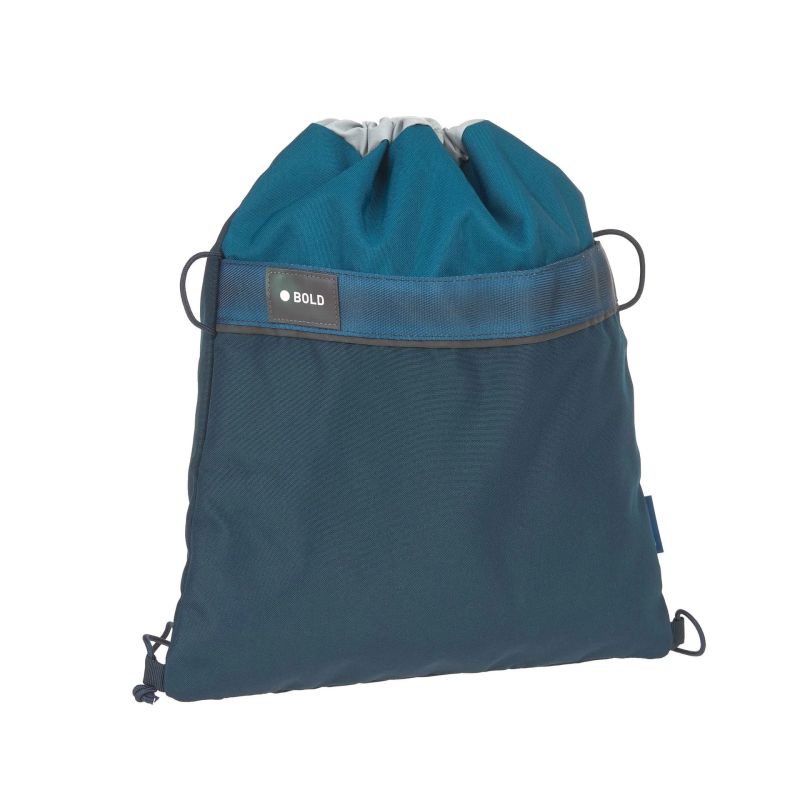 Lässig Turnbeutel School String Bag Bold Dark Blue – Leicht & praktisch