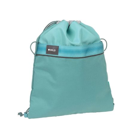 Lässig Turnbeutel School String Bag Bold Aqua – Praktischer Beutel für Schule & Sport