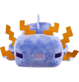 Minecraft weiches Spielzeug blaues Axolotl, ca. 20 cm große weiche Sammelfigur, vom Videospiel inspi