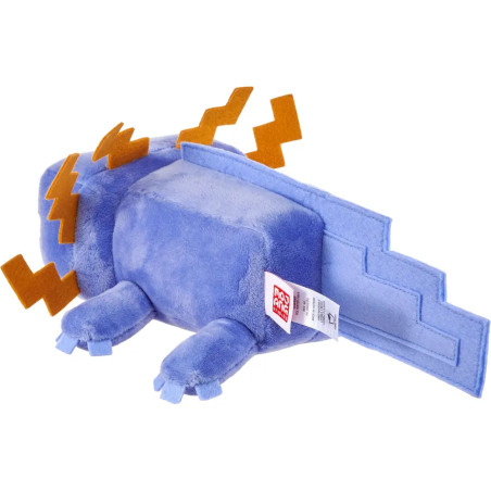 Minecraft weiches Spielzeug blaues Axolotl, ca. 20 cm große weiche Sammelfigur, vom Videospiel inspi