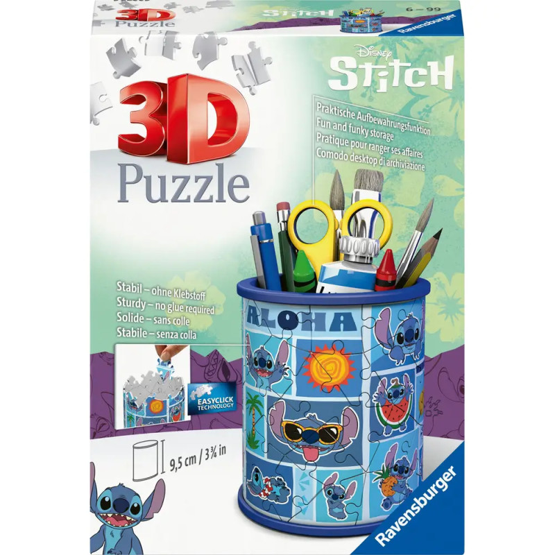 3D Puzzle Stiftehalter Disney Stitch