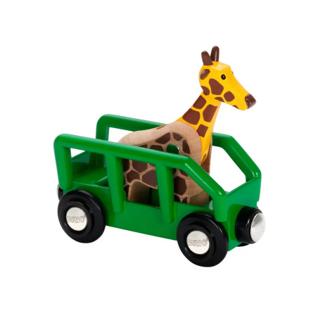 33724 BRIO Giraffenwagen