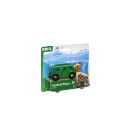 33724 BRIO Giraffenwagen