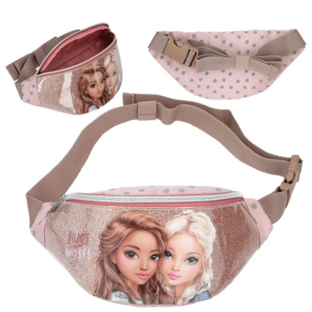 Depesche TOPModel Crossbag DOTS – Umhängetasche für Mädchen | Fashion-Statement