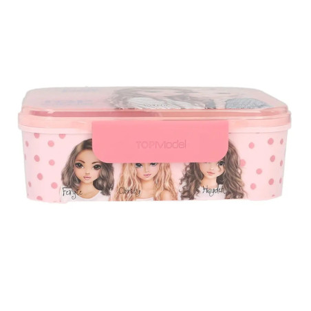 Depesche TOPModel Brotdose DOTS – Robuste Lunchbox für Schule & Ausflüge