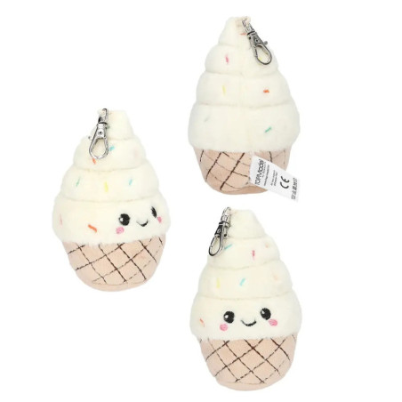 Depesche TOPModel Plüschanhänger Sweets – Süßes Accessoire für Taschen & Schlüssel