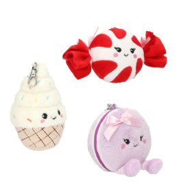 Depesche TOPModel Plüschanhänger Sweets – Süßes Accessoire für Taschen & Schlüssel