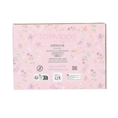 Depesche TOPModel Becher BLOOMING KITTY – Keramik, spülmaschinen- & mikrowellengeeignet