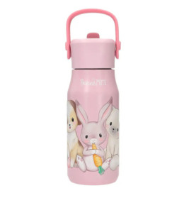 Depesche Princess Mimi Trinkflasche Edelstahl – Robust, langlebig, für Schule & Ausflüge