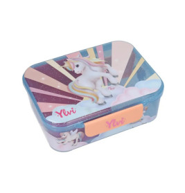 Depesche Ylvi Brotdose SUGAR POP – Bunt & BPA-frei für Kindergarten/Schule