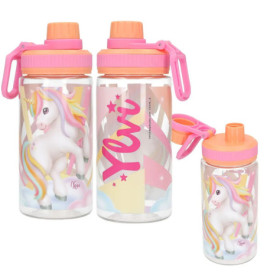 Depesche Ylvi Trinkflasche SUGAR POP – 0,6L, BPA-frei & auslaufsicher