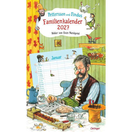 Pettersson und Findus. Familienkalender 2027