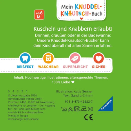 Mein Knuddel-Knautsch-Buch: Mein Traktor