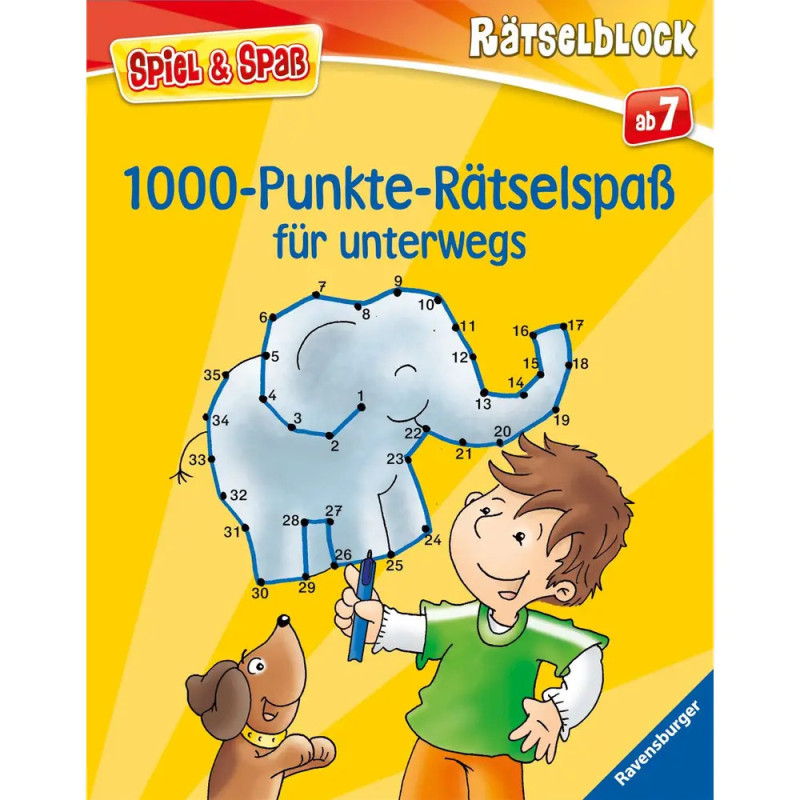 1000-Punkte-Rätselspaß für unterwegs