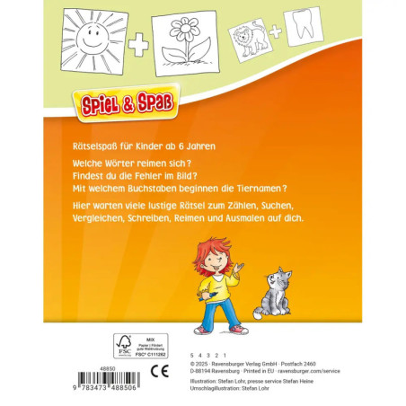Grundschul-Rätselspaß für unterwegs