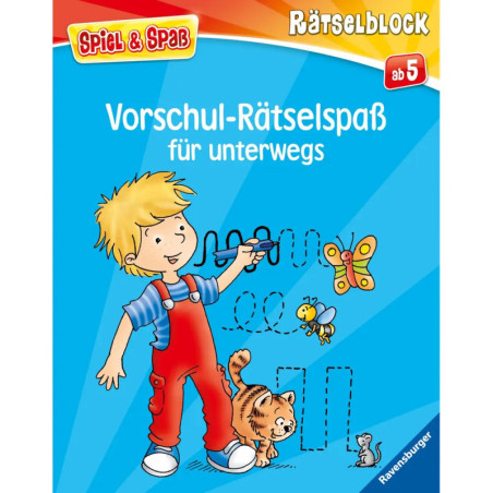 Vorschul-Rätselspaß für unterwegs