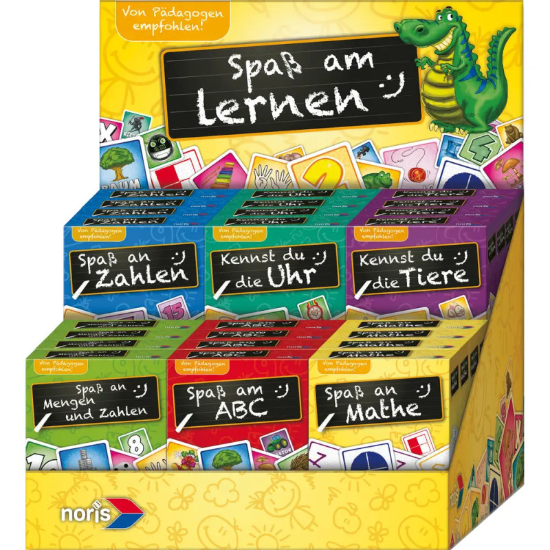 Mini Lernspiele 6-sortiert (1Stück)