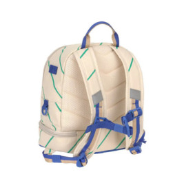 Lässig Mini Rucksack Happy Trails Frog – Ergonomischer Kinderrucksack, grün (200g)