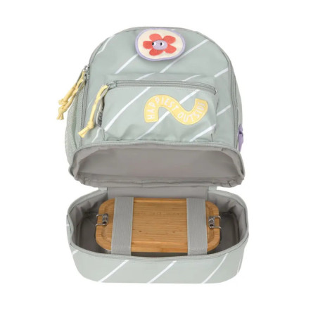 Lässig Mini Rucksack Happy Trails Flower – Ergonomischer Kinderrucksack, bunt (200g)