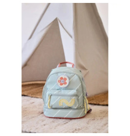 Lässig Mini Rucksack Happy Trails Flower – Ergonomischer Kinderrucksack, bunt (200g)