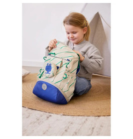 Lässig Mini Outdoor Rucksack Up Happy Trails Frog für Kindergarten & Ausflug