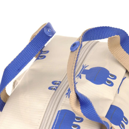 Lässig Mini Square Rucksack Happy Trails Frog – Kompakter Kinderrucksack
