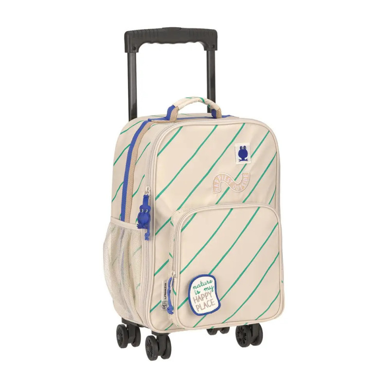 Lässig Spinny Trolley Happy Trails Frog – Kinderkoffer für kleine Globetrotter