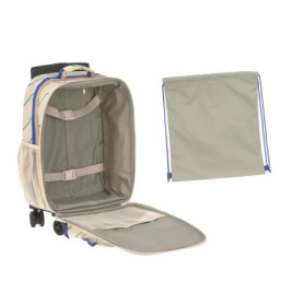 Lässig Spinny Trolley Happy Trails Frog – Kinderkoffer für kleine Globetrotter